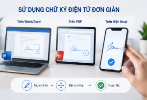 Hướng dẫn sử dụng chữ ký điện tử