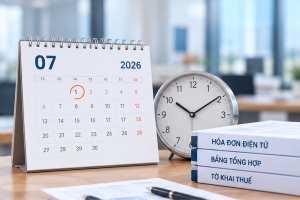 Thời hạn chuyển dữ liệu hóa đơn điện tử
