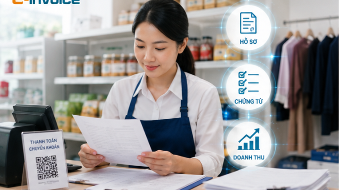 Hồ sơ khai thuế với hộ kinh doanh