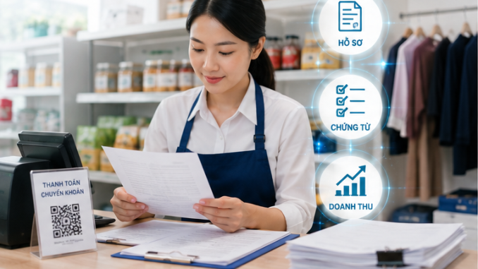Hồ sơ khai thuế với hộ kinh doanh